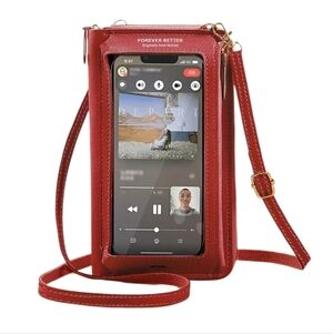 Touch Screen Mobile Phone Crossbody Anti-theft Bag Shoulder Womens Mini Purse